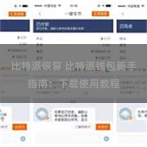 比特派恢复 比特派钱包新手指南：下载使用教程