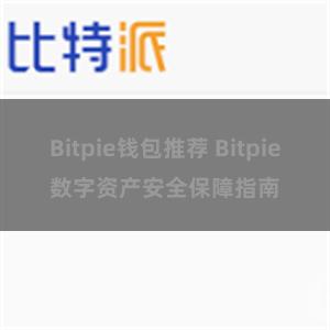 Bitpie钱包推荐 Bitpie数字资产安全保障指南