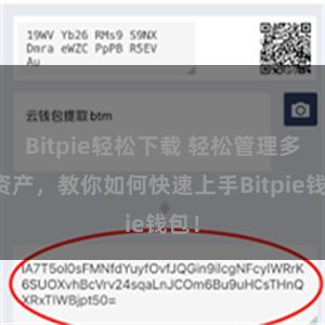 Bitpie轻松下载 轻松管理多链资产，教你如何快速上手Bitpie钱包！