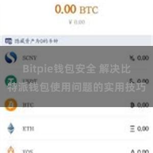 Bitpie钱包安全 解决比特派钱包使用问题的实用技巧