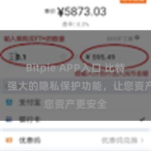 Bitpie APP入口 比特派钱包：强大的隐私保护功能，让您资产更安全