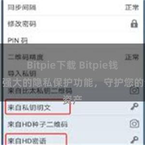 Bitpie下载 Bitpie钱包：强大的隐私保护功能，守护您的资产