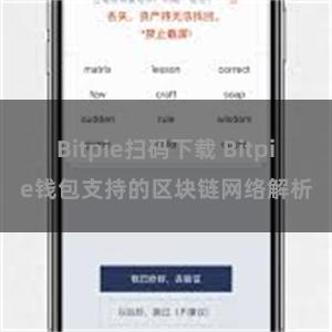 Bitpie扫码下载 Bitpie钱包支持的区块链网络解析