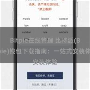 Bitpie在线管理 比特派(Bitpie)钱包下载指南：一站式安装体验