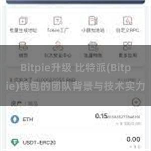 Bitpie升级 比特派(Bitpie)钱包的团队背景与技术实力