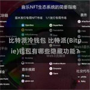 比特派冷钱包 比特派(Bitpie)钱包有哪些隐藏功能？