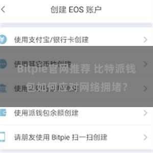 Bitpie官网推荐 比特派钱包如何应对网络拥堵？